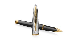 Писалка Waterman Carene SE Deluxe Black GT, F