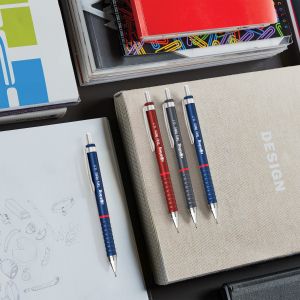 Автоматичен молив Rotring Tikky Retro, 0.5mm, червен