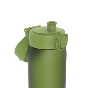 Бутилка за вода Ion8 SE, рециклирана пластмаса, 500ml, КАКИ