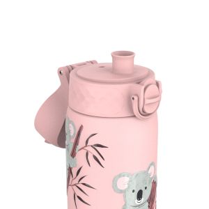 Бутилка за вода Ion8 Print, метална, 600ml, КОАЛА
