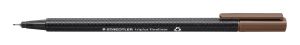 Тънкописец Staedtler Triplus 334, кафяв 77