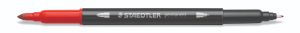 Перманентни маркери Staedtler Design Journey , двувърхи, 18 цвята