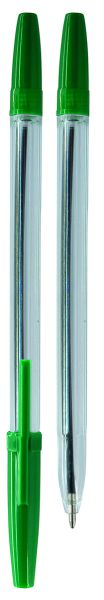 Химикалка Office Products, 0,7 mm, зелена