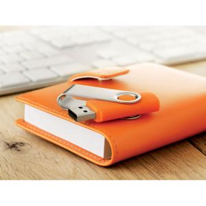 USB памет, 4GB, оранжева
