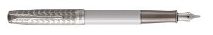 Писалка Parker Royal Sonnet Premium, бял/металм
