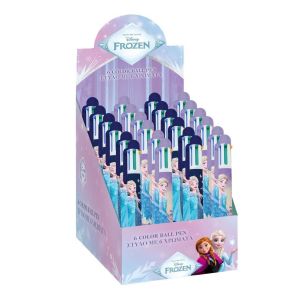 Химикалка Frozen, шестцветна