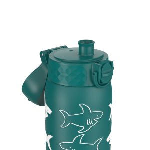 Термо бутилка за вода Ion8 Print, метална, 320ml, АКУЛИ
