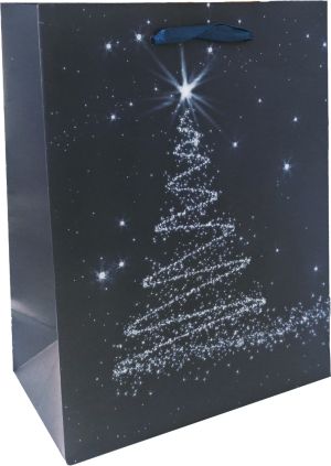 Подаръчна торбичка XMAS M, 77674, 18x23x10 cm