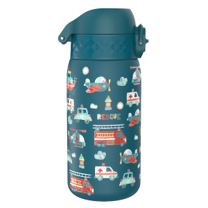 Бутилка за вода Ion8 Print, метална, 400ml, ПРЕВОЗНИ СРЕДСТВА