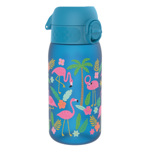 Бут. за вода Ion8 Print, рециклирана пластмаса, 350ml, Flamingos