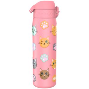 Термо бутилка за вода Ion8 Print, метална, 500ml, КОТЕТА