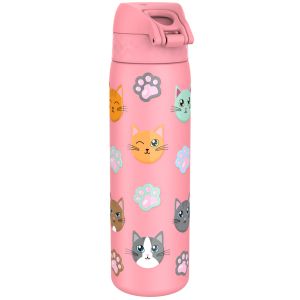 Термо бутилка за вода Ion8 Print, метална, 500ml, КОТЕТА
