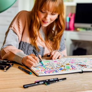 Маркер Sharpie Acrylic Brush, ЖЪЛТ