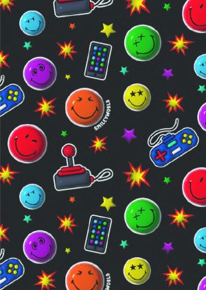 Тетрадка Smiley World А4, широки редове, 54 л