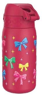 Бутилка за вода Ion8 Print, метална, 400ml, ПАНДЕЛКИ