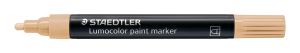 Маркер Staedtler Lumocolor Paint 349, акрилен, НЕОНБЕЖОВ