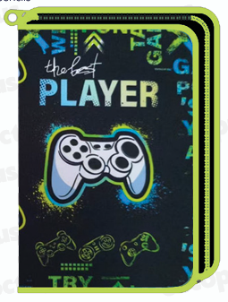 Несесер Octopus, 1 цип, 2пр, пълен, The Player