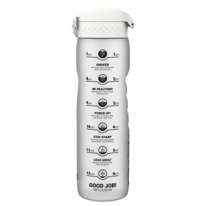 Бутилка за вода Ion8 Mot., рециклирана пластмаса,1000ml, Ice