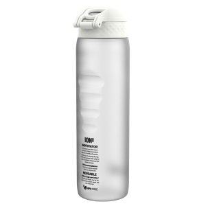 Бутилка за вода Ion8 Mot., рециклирана пластмаса,1000ml, Ice
