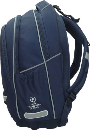 Ергономична раница UEFA, 31х17х45 cm, синя