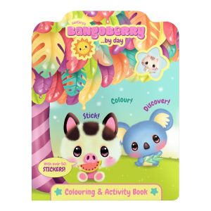 Книжка Bangoberry Colouring and Activity, By Day