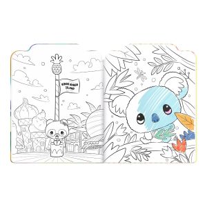 Книжка Bangoberry Colouring and Activity, By Day