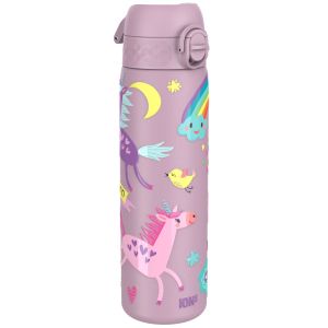 Термо бутилка за вода Ion8 Print, метална, 500ml, ЕДНОРОГ