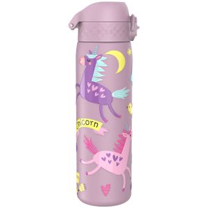 Термо бутилка за вода Ion8 Print, метална, 500ml, ЕДНОРОГ