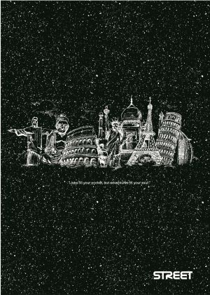 Тетрадка с телчета А4, 60 листа, широки редове, B&W