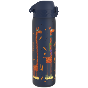 Бутилка  за вода Ion8 Print, рециклирана пластмаса,500ml, Giraffes