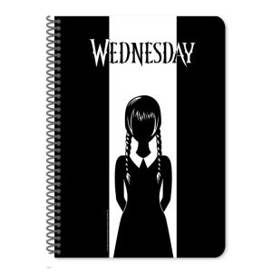 Тетрадка със спирала А4, 60л, WEDNESDAY2
