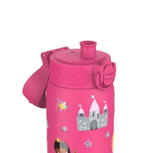 Термо бутилка за вода Ion8 Print, метална, 320ml, ПРИНЦЕСИ