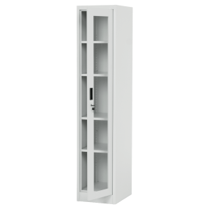 Метален шкаф Carmen CR-1001 J - сив