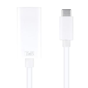 Адаптер TNB, USB type C към HDMI, Ethernet порт