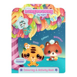 Книжка Bangoberry Colouring and Activity, By Night