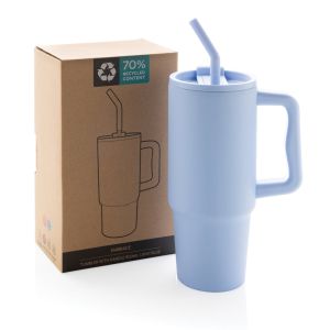 Термочаша Embrace, метална, с капак, 900 ml, светлосиня