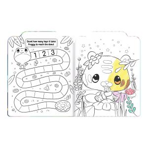 Книжка Bangoberry Colouring and Activity, By Night