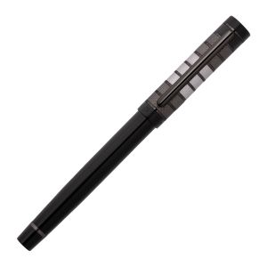 Hugo Boss Писалка Grade, в кутия, черна