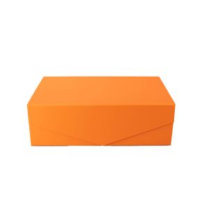 Office 1 Кутия Matt, с магнитно затваряне, сгъваема, 35 х 23 х 10 cm, оранжева
