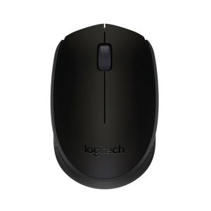 Мишка Logitech M171, безжична, черна