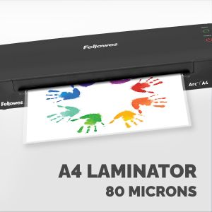 Ламинатор Fellowes ARC, A4, за фолио до 80 микрона, максимална широчина на фолиото 240 mm