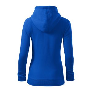 Malfini Дамски суитшърт Zipper 411, размер M, син