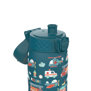 Бут. за вода Ion8 Print, метална, 400ml,Rescue Vehicle