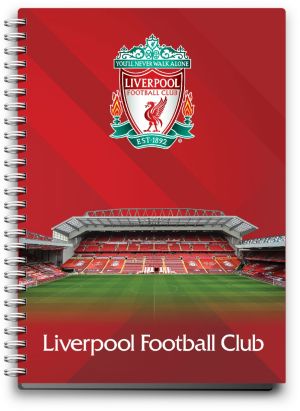 Тетрадка със спирала FC, A4, ШР, 70 листа, LIVERPOOL