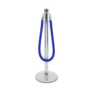 Ограничително колче Modern, хром, широчина 320 mm, височина 920 mm