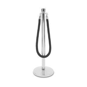 Ограничително колче Modern, хром, широчина 320 mm, височина 920 mm