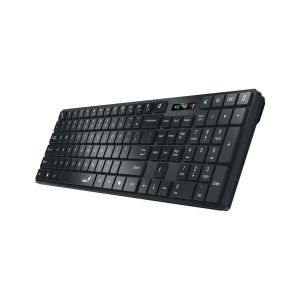 Genius Клавиатура Slimstar 7250BT BLK, AI, безжична, черна