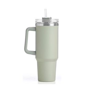 Термочаша Kinvara, с дръжка и сламка, 1200 ml, асорти