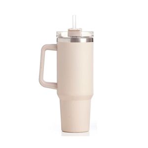 Термочаша Kinvara, с дръжка и сламка, 1200 ml, асорти