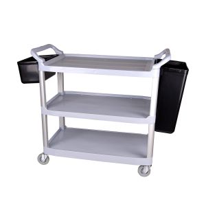 Количка за сервиране Office 1, 3 нива, PVC, 109 х 43 х 95 cm
